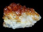 Red Vanadinite Crystals - Morocco #32343-4